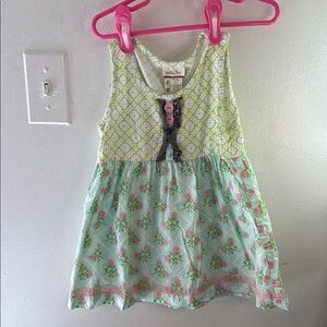 Matilda Jane Green and Pink Floral Dress